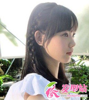 最新中長(zhǎng)發(fā)發(fā)型扎法