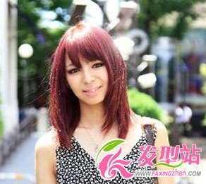 2012女生最流行的發(fā)型染色