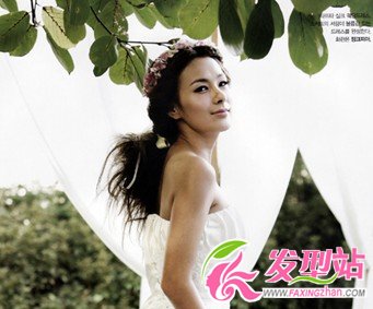 2012韓國(guó)女星最新婚紗發(fā)型