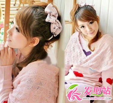 90后美女時尚發(fā)型