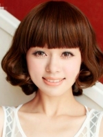 2013女生流行短發(fā)蛋卷頭發(fā)型