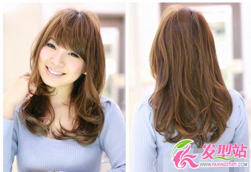 女生長卷發(fā)發(fā)型 宅女時尚卷發(fā)