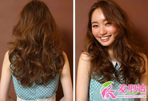 女生長卷發(fā)發(fā)型 宅女時尚卷發(fā)