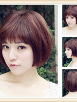 女生流行內(nèi)扣發(fā)型圖 修顏百搭各種臉型