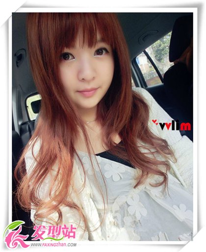 2013夏季女生可愛齊劉海發(fā)型圖片