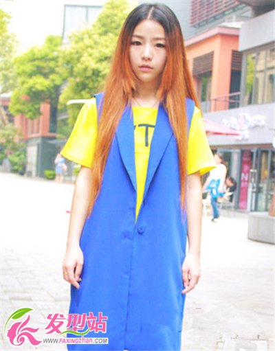 女生流行直發(fā)發(fā)型圖 百搭臉型顯氣質(zhì)