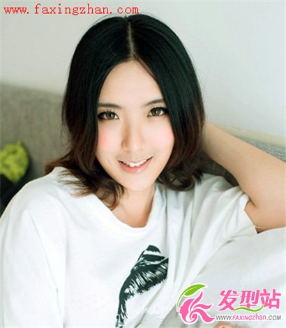 女生流行中短發(fā)發(fā)型圖片 俏皮可愛清新瘦臉發(fā)型