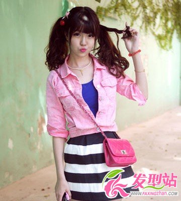 2013中長(zhǎng)發(fā)女生流行卷發(fā)發(fā)型