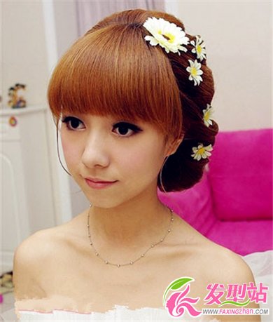 2013秋冬季唯美新娘發(fā)型 做最美浪漫新娘