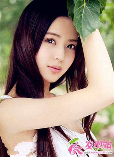 長發(fā)無劉海怎么設計好看 美女時尚無劉海發(fā)型