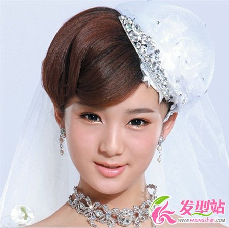 2014韓國(guó)流行新娘發(fā)型 百變劉海打造精致新娘