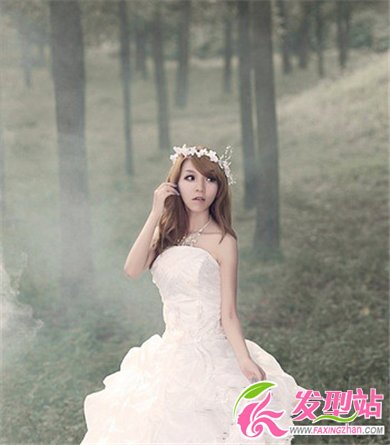 2014唯美韓式新娘發(fā)型 打造清新脫俗氣質(zhì)