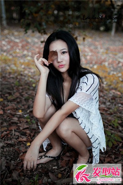 女生清純時尚系發(fā)型代表 把清純展現(xiàn)淋漓盡致