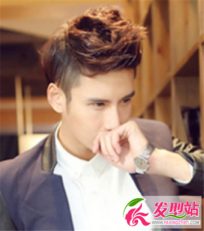 后現(xiàn)代男式飛機頭發(fā)型 時尚魅力獨一無二