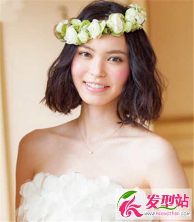 浪漫九月給你幸福感 美麗新娘發(fā)型只屬于你的微笑