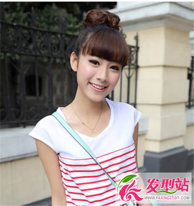 職場女士時尚款盤發(fā)發(fā)型 不僅帶來優(yōu)雅清新而且氣質(zhì)
