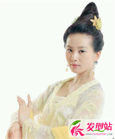 古典發(fā)型之別樣詩詩 劉詩詩美艷古裝發(fā)型