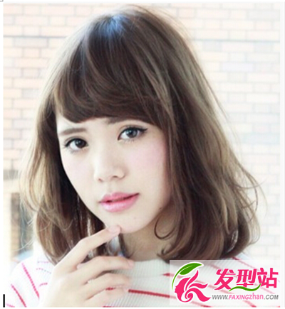 秋冬圓臉女生梨花頭造型 感受不一樣的體會