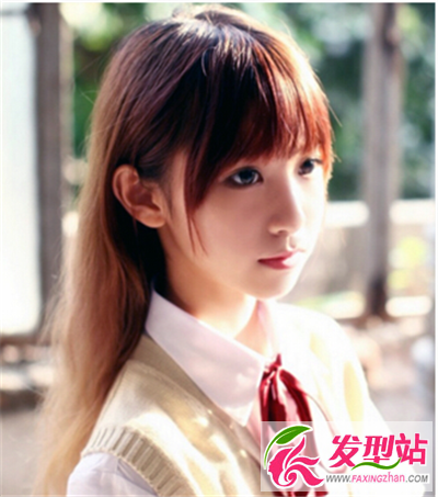 圓臉美眉適合什么發(fā)型,直發(fā)一樣可以讓您變美