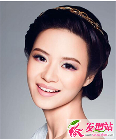 十月浪漫結(jié)婚季 最美新娘盤發(fā)造型來看