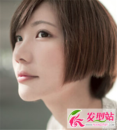 女生波波頭短發(fā) 內(nèi)蓬松處理真靚麗