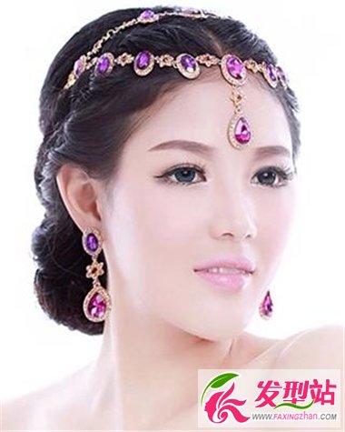 美麗新娘盤發(fā)發(fā)型設(shè)計(jì) 給你一生最美的回憶