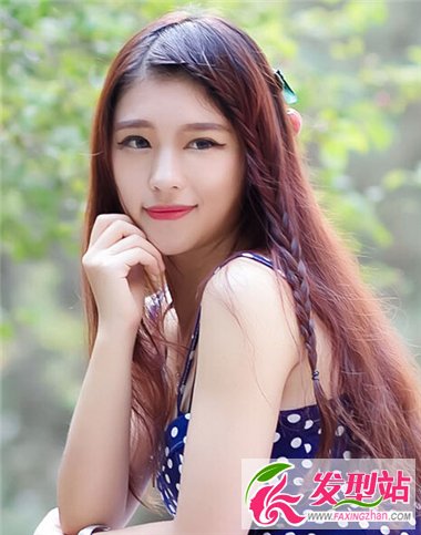 可愛女長發(fā)發(fā)型 卷發(fā)直發(fā)都俏皮靈動