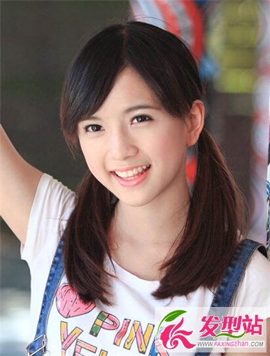 可愛女生直發(fā)造型 凸顯簡約風(fēng)的魅力