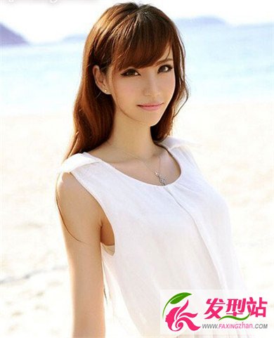 散發(fā)你柔美的女人味 斜劉海發(fā)型讓你妙不可言