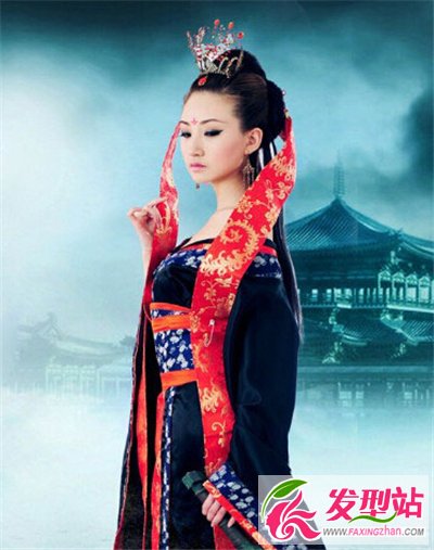 甜美古裝美少女發(fā)型圖片 唯美造型性感撩人
