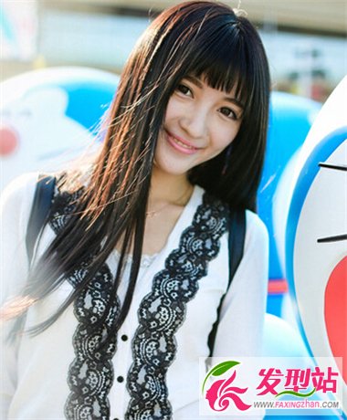尋找屬于適合自己的發(fā)型 女生齊劉海不二人選