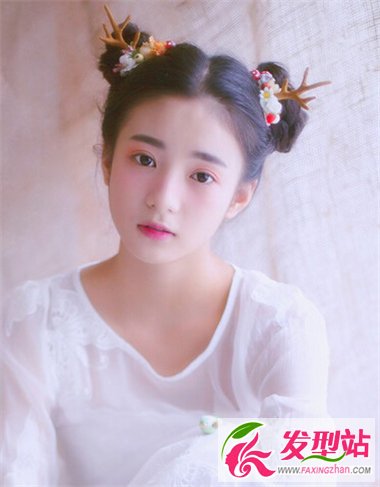 女生中分劉海發(fā)型圖片 讓你重回青春時(shí)代