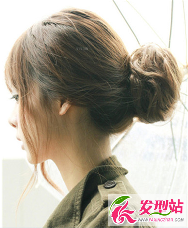 美麗可愛的花苞頭 修顏減齡扎發(fā)你收藏了么