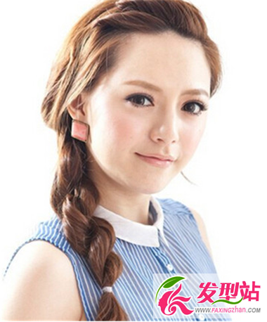 女生個(gè)性編發(fā)造型 引領(lǐng)新的發(fā)型潮流