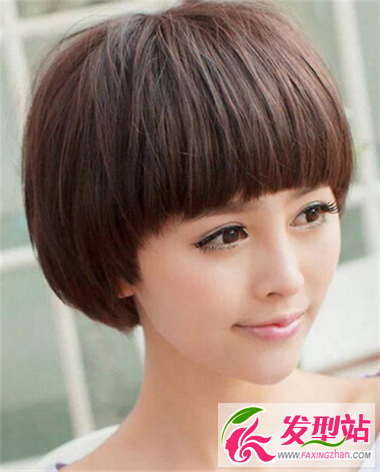 短發(fā)女生魅力蘑菇頭 讓你感受女生的可愛