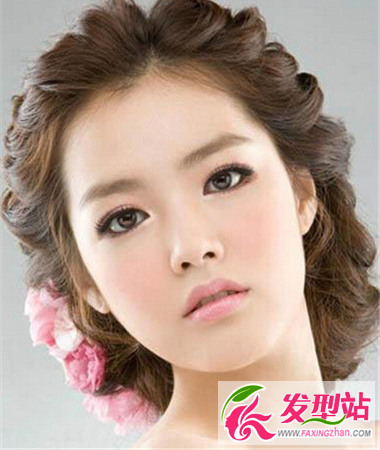 精美韓式盤(pán)發(fā) 打造精致美女