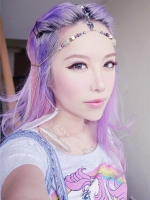 漸變色頭發(fā)成為嘻哈時尚主流 女生個性發(fā)色漸變色染發(fā)