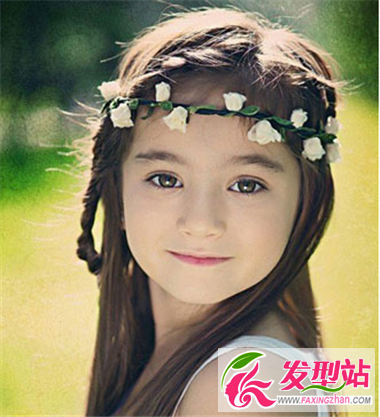 兒童浪漫時尚發(fā)型 讓你的小公主如天使般純真