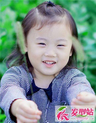 小孩子的短發(fā)設計 活潑乖巧惹人特愛