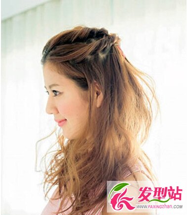 公主式扎發(fā)