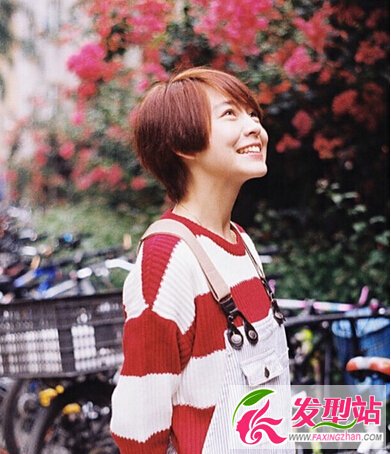 女生個性短發(fā)發(fā)型
