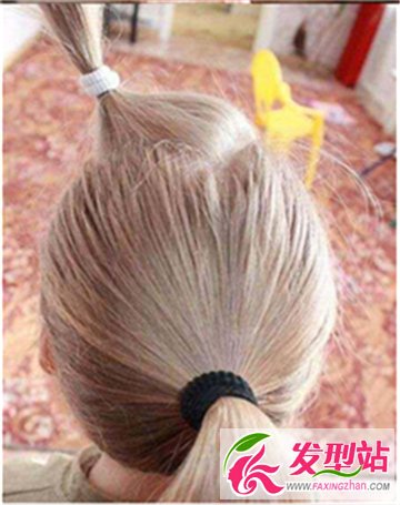歐美風(fēng)女童編發(fā)教程
