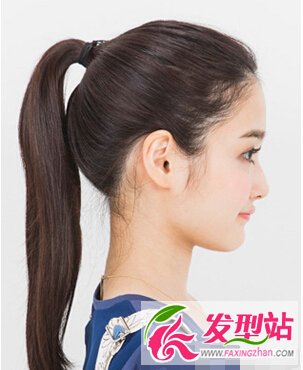 簡(jiǎn)單馬尾扎發(fā)