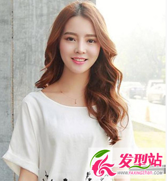 中分露額美發(fā)造型