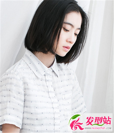 文藝范的長臉中分美發(fā)
