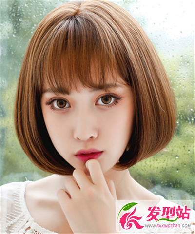 可愛版波波頭造型