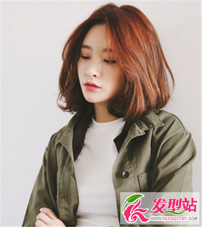 文藝范的氣質(zhì)中分短發(fā)波波頭