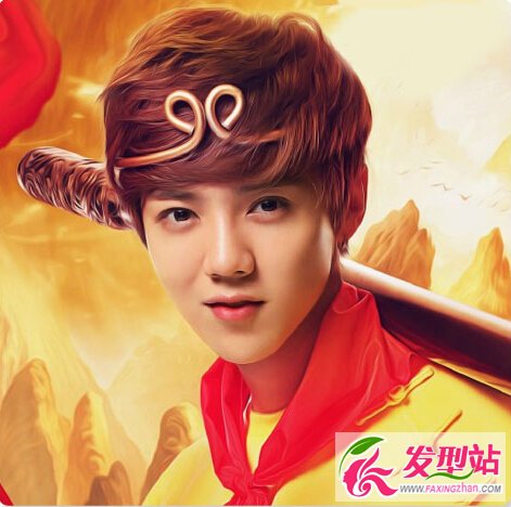 鹿晗發(fā)型
