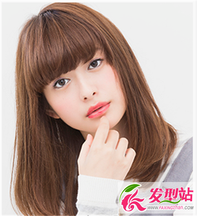 中長(zhǎng)發(fā)發(fā)型