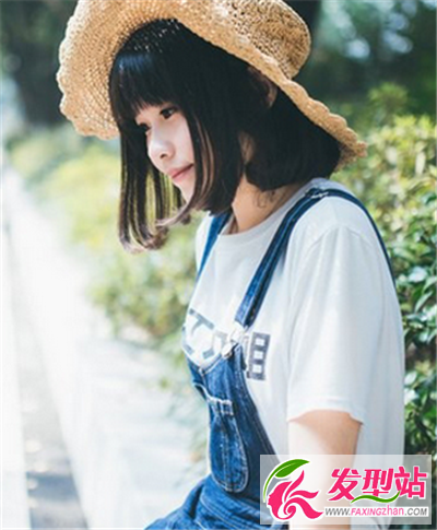 齊肩梨花頭造型